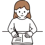 Woman Studying SVG Icon